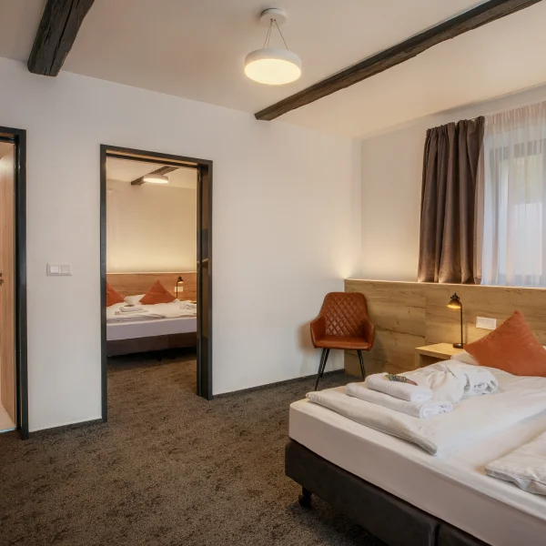 Rodinný komfort s oddělenými ložnicemi