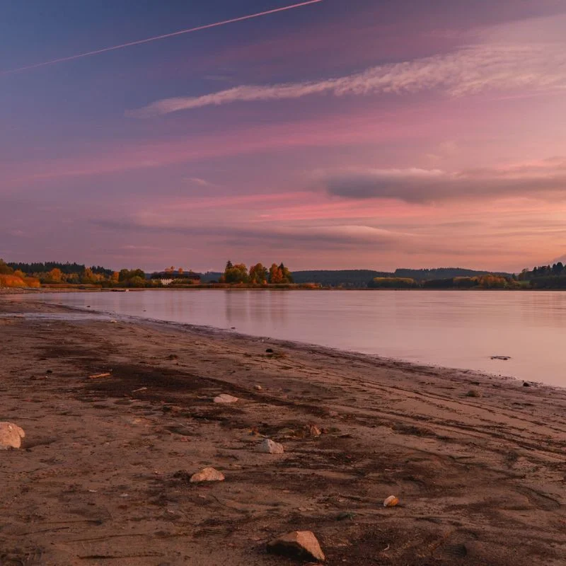 Private beach at hotel 
